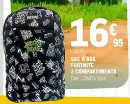 E.Leclerc Sac à dos Fortnite offre