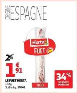 Auchan Le Fuet Herta offre