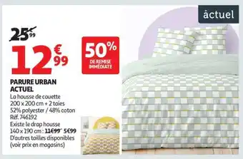 Auchan PARURE URBAN ACTUEL offre