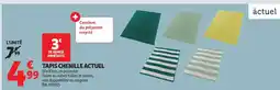 Auchan Tapis Chenille Actuel offre