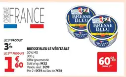 Auchan BRESSE BLEU LE VÉRITABLE offre