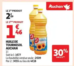 Auchan Huile De Tournesol Auchan offre