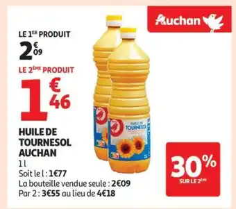Auchan Huile De Tournesol Auchan offre