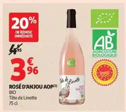 Auchan Rosé D'anjou Aop offre