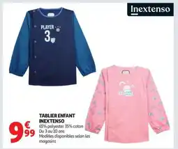 Auchan Tablier Enfant Inextenso offre