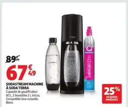 Auchan Sodastream Machine À Soda Terra offre