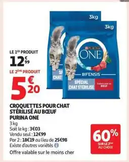 Auchan PURINA ONE offre