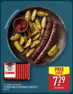 ALDI 12 Véritables Merguez Fortes offre