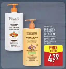 ALDI Evoluderm Lait Corps ou Masque Cheveux offre