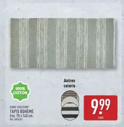 ALDI TAPIS BOHÈME offre
