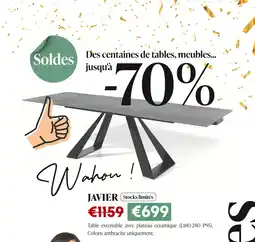 Meubles Crack JAVIER offre