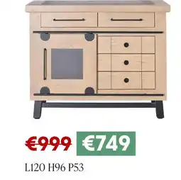 Meubles Crack L120 H96 P53 offre