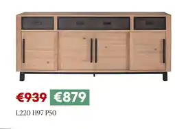 Meubles Crack L220 H97 P50 offre