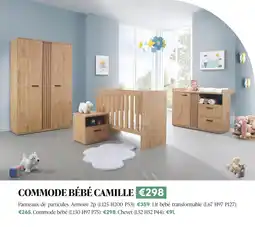 Meubles Crack Commode Bébé Camille offre