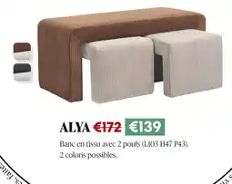 Meubles Crack Alya offre