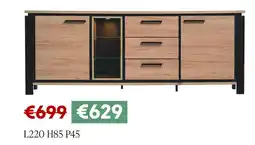 Meubles Crack L220 H85 P45 offre