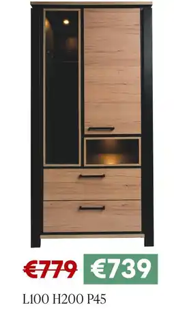 Meubles Crack L100 H200 P45 offre