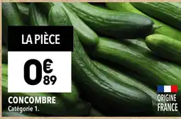 Supeco Concombre offre