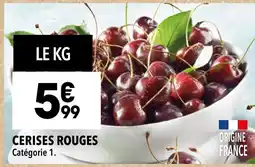Supeco Cerises rouges offre