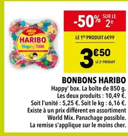 Supeco Haribo Bonbons offre