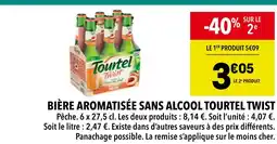 Supeco Tourtel Bière aromatisée sans alcool Twist offre