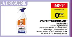 Supeco Mr Propre Spray Nettoyant Ménager offre