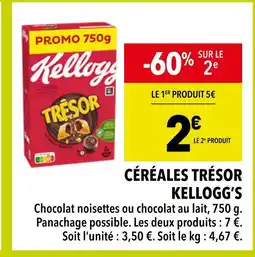 Supeco Kellogg's Céréales Trésor offre