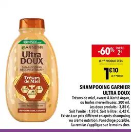 Supeco Garnier Shampooing Ultra Doux offre
