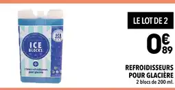 Supeco ICE BLOCKS Refroidisseurs pour glacière offre