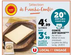 U Express BADOZ Comté AOP offre