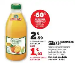 U Express Andros - pur jus refrigere offre