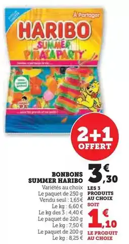 U Express Haribo - bonbons summer offre