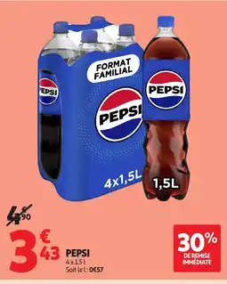 Auchan PEPSI offre