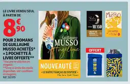 Auchan Pour 2 romans de guillaume musso achetés offre