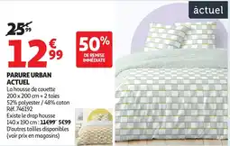 Auchan ACTUEL Parure urban offre