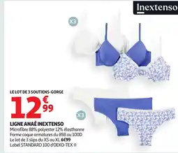 Auchan INEXTENSO Ligne anaé offre