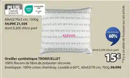 JYSK TRONFJELLET Oreiller synthétique offre