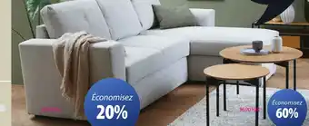 JYSK VEJLBY Canapé convertible avec méridienne offre