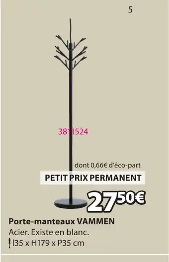 JYSK VAMMEN Porte-manteaux offre