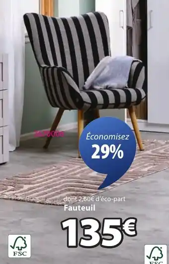 JYSK SIMESTED Fauteuil offre