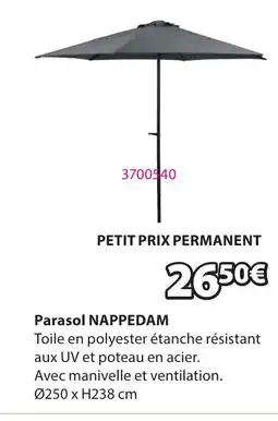JYSK NAPPEDAM Parasol offre