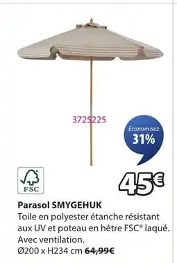 JYSK SMYGEHUK Parasol offre