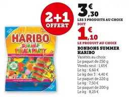 U Express HARIBO Bonbons summer offre