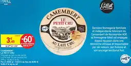 Intermarché Camembert le petit cru offre