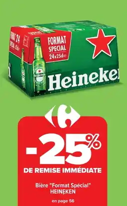 Cora x Carrefour Bière format spécial heineken offre
