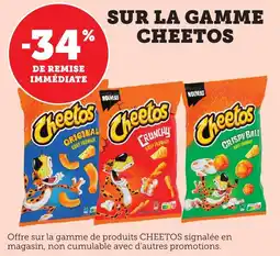 Bi1 Sur la gamme cheetos offre