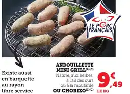 Bi1 Andouillette mini grill offre