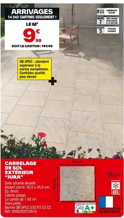 Brico Dépôt Carrelage de sol extérieur offre
