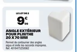 Brico Dépôt Angle extérieur pour plinthe offre