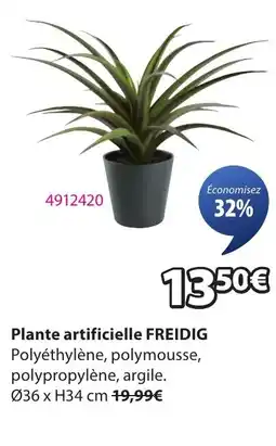 JYSK FREIDIG Plante artificielle offre